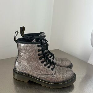 Dr. Martens 1460 LACE UP BOOTS in Coated Glitter Size US 1